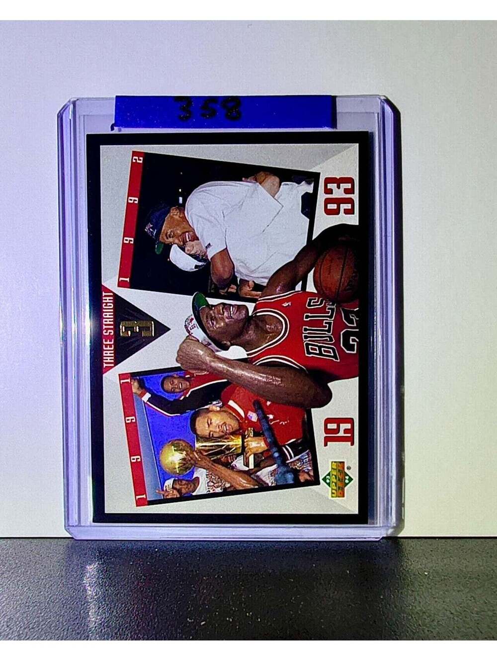 Michael Jordan 1993-94 Upper Deck Three Straight NBA Championships #SP-4 Bulls